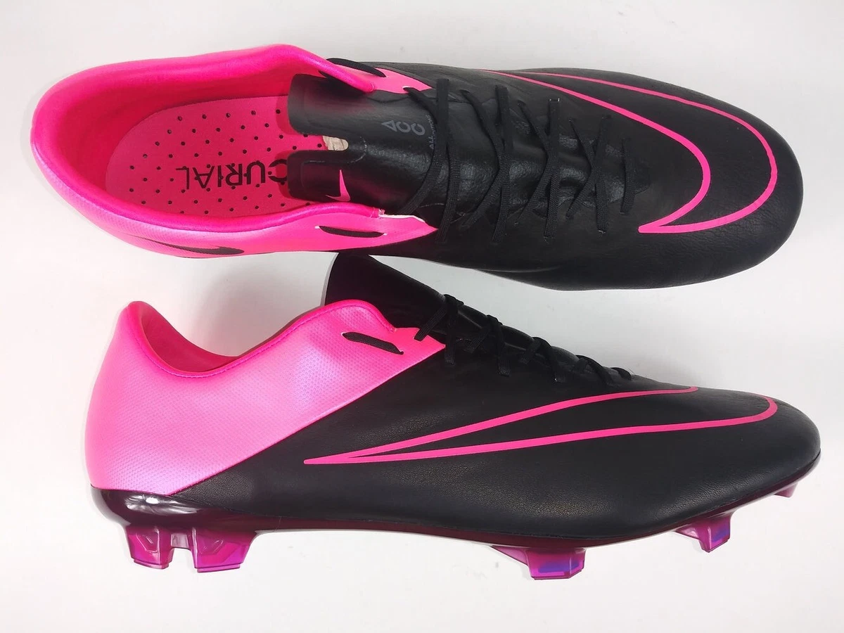 Nike Men&#039;s Rare Vapor X FG 747565 006 Black Pink Soccer | eBay