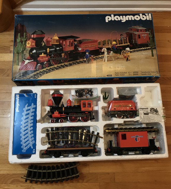 playmobil train set 4033
