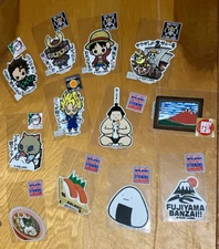 B-Side Label Stickers-Made in Japan-NEW, Variety Singles - Chibi Anime + More!