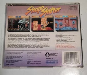Shape Shifter Turbografx CD Untested