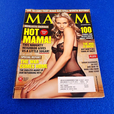 MAXIM: HOT MAMA! THIS NAUGHTY NEIGHBOR GIVES US A LITTLE SUGAR! NOVEMBER 2005