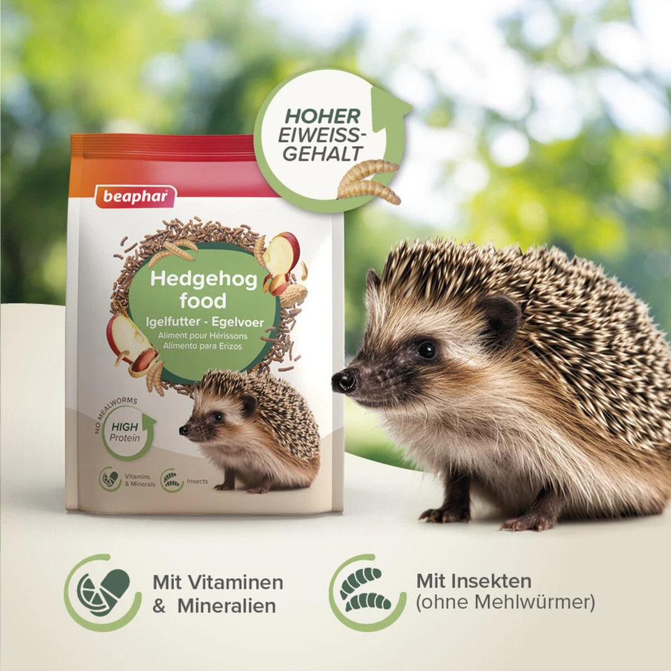 Beaphar Igelfutter 1 kg, UVP 12,99 EUR, NEU - Bild 2 von 4
