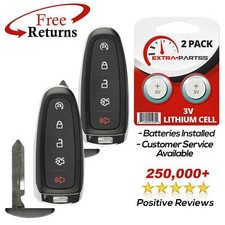 2 For 2013 2014 2015 Lincoln Mkt Keyless Remote Smart Prox Key Fob M3n5wy8609