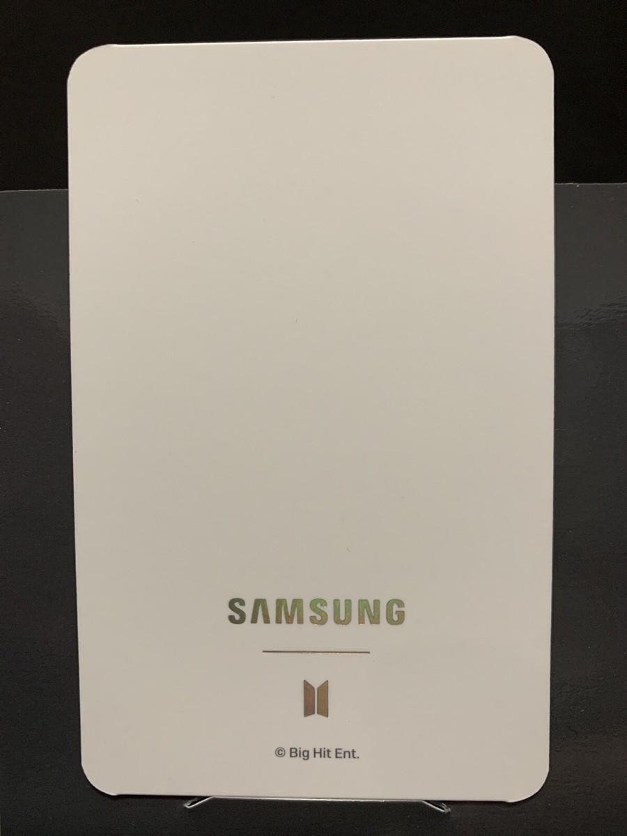 BTS x Samsung Official Photocard - SUGA | eBay