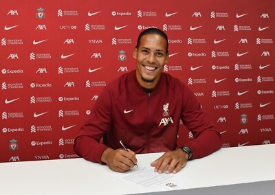 A4 Virgil Van Dijk Poster (brandneu)