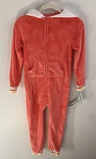 Girls' Hooded Blanket Sleeper Pajama Jumpsuit - Cat & Jack Red S(6/6X)