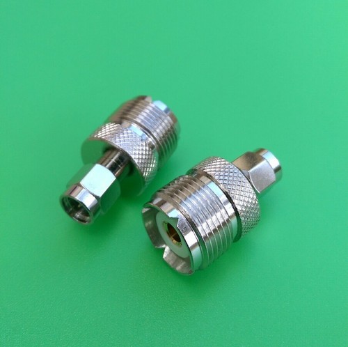 (1 PC) SMA Male to UHF Female Connector - USA Seller - Picture 2 of 3