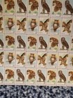 MINT NH OG 15 CENT AMERICAN OWLS PLATE STAMP SHEET CV 49.85 — photo 3