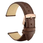 WOCCI Vintage Leather Watch Band 14 15 16 17 18 19 20 21 22 23 24mm Strap