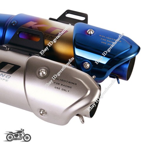 For Honda NC700 NC750X Until 2020 Exhaust Mid Connect Pipe Slip On Muffler Tips - Picture 12 of 12