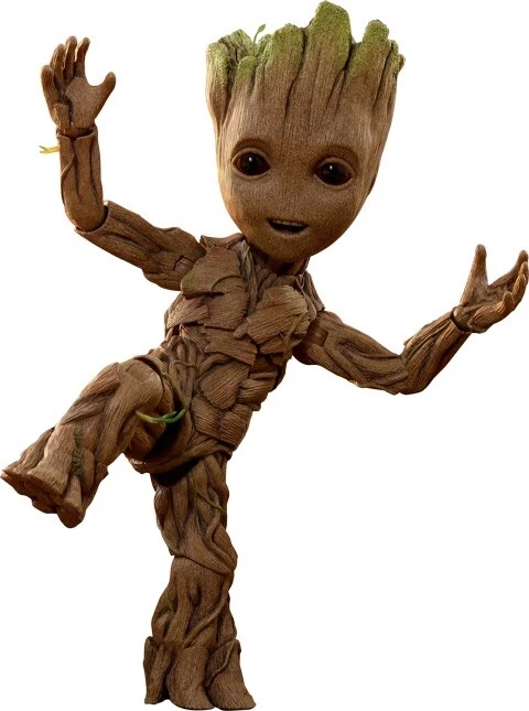  Sideshow Guardians Of The Galaxy Vol 2 Baby Groot Marquette  Figure : Toys & Games