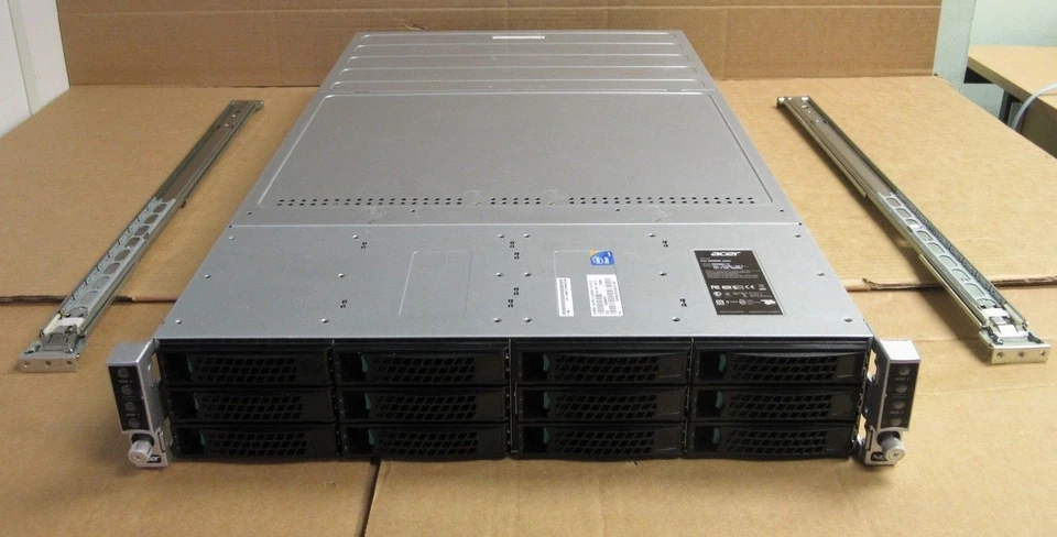 Intel H2312WPKR 4 Node Servers 8 x 10-Core Intel E5 V2 CPU 512GB Ram 2U Server - Image 4 of 4