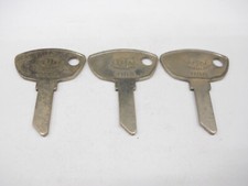 D.L. YH18 Key Blank Fits Yamaha Motorcycle Y80TR Lot of 3