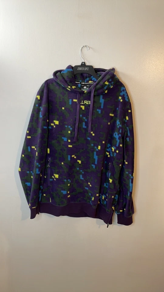 Hombres LRG Glitch World Polar Polar Polar Sudadera con Capucha Multicolor Talla Mediana  Foto 2 de 4