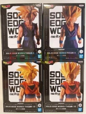 Dragon Ball Z Son Gohan Figure SOLID EDGE WORKS THE Departure vol.5&12 New 4 Set