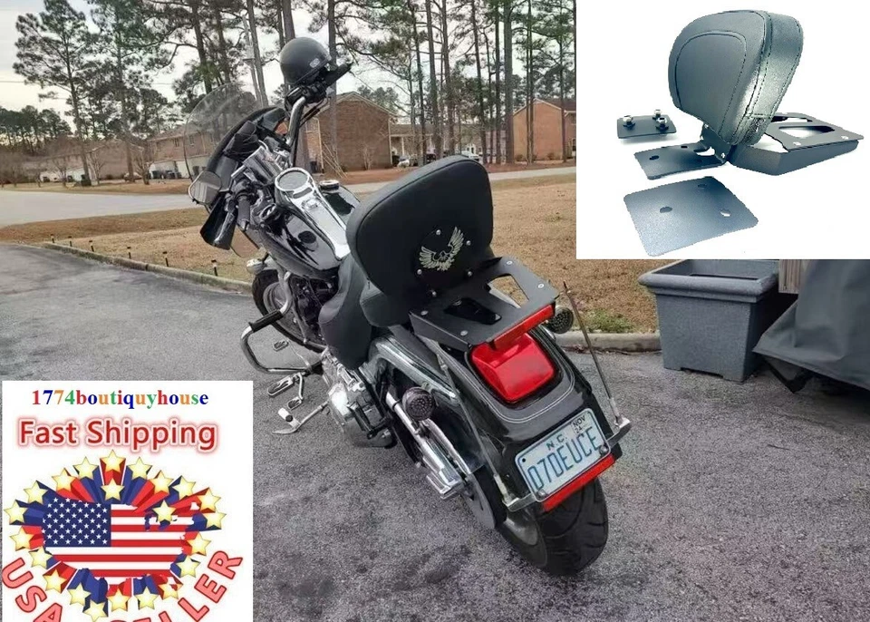 NEW Softail Deuce Backrest sissy bar for Harley Davidson H-D 2000 - 2007 51114 - Image 2 of 4