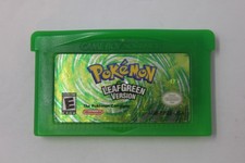 Pokemon Leaf Green GBA Authentic GameBoy Advance Cartridge Only Tested Working