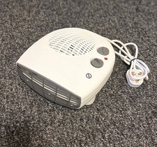 Portable Forced Air Fan Heater white And Grey Excellent Condition!!