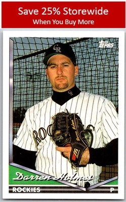 Darren Holmes 1994 Topps #562 Colorado Rockies