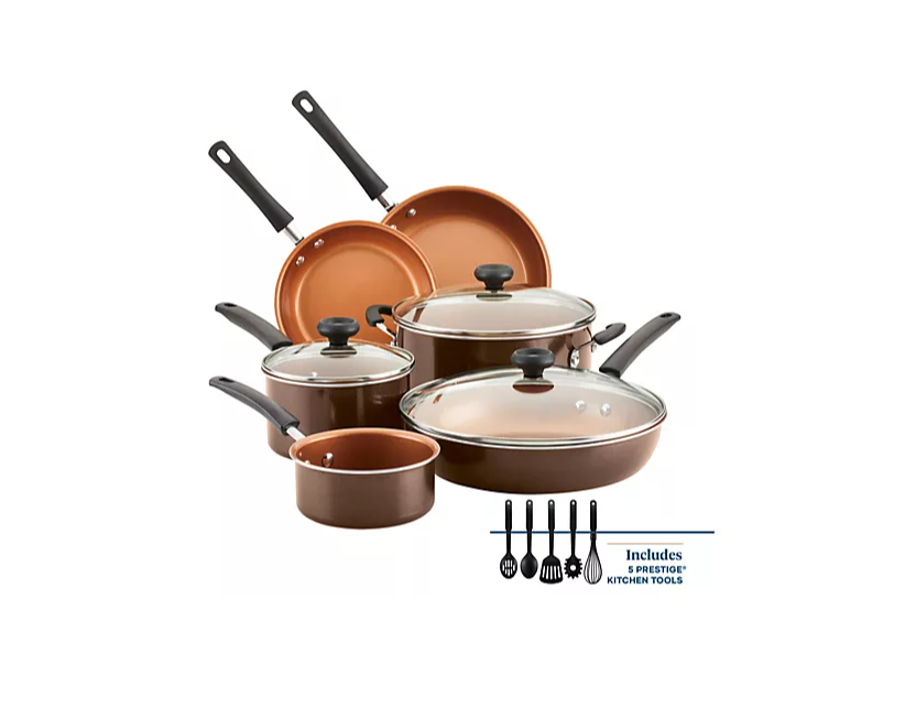 Farberware Easy Clean Pro 14-Piece Ceramic Nonstick Cookware Set
