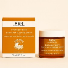 REN Clean Skincare Overnight Glow Dark Spot Sleeping Cream 1.7 fl oz   NIB