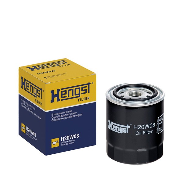 ÖLfilter Anschraubbar 102 Mm Hengst Filter FüR U.A. Subaru Leone-image