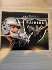Derek Carr & Antonio Brown Autographed 8 x 10 Raiders Photo