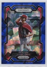 2024 Panini Prizm Blue Ice Prizm Ty Floyd #143 16kt