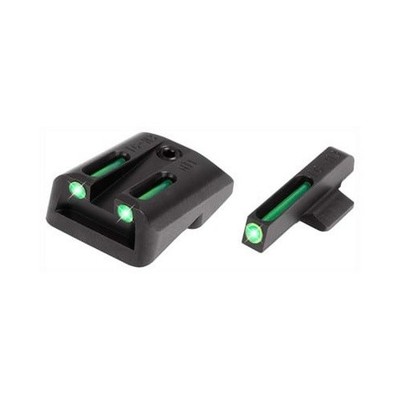 TruGlo TFO Sights for 1911 Government, Green/Green