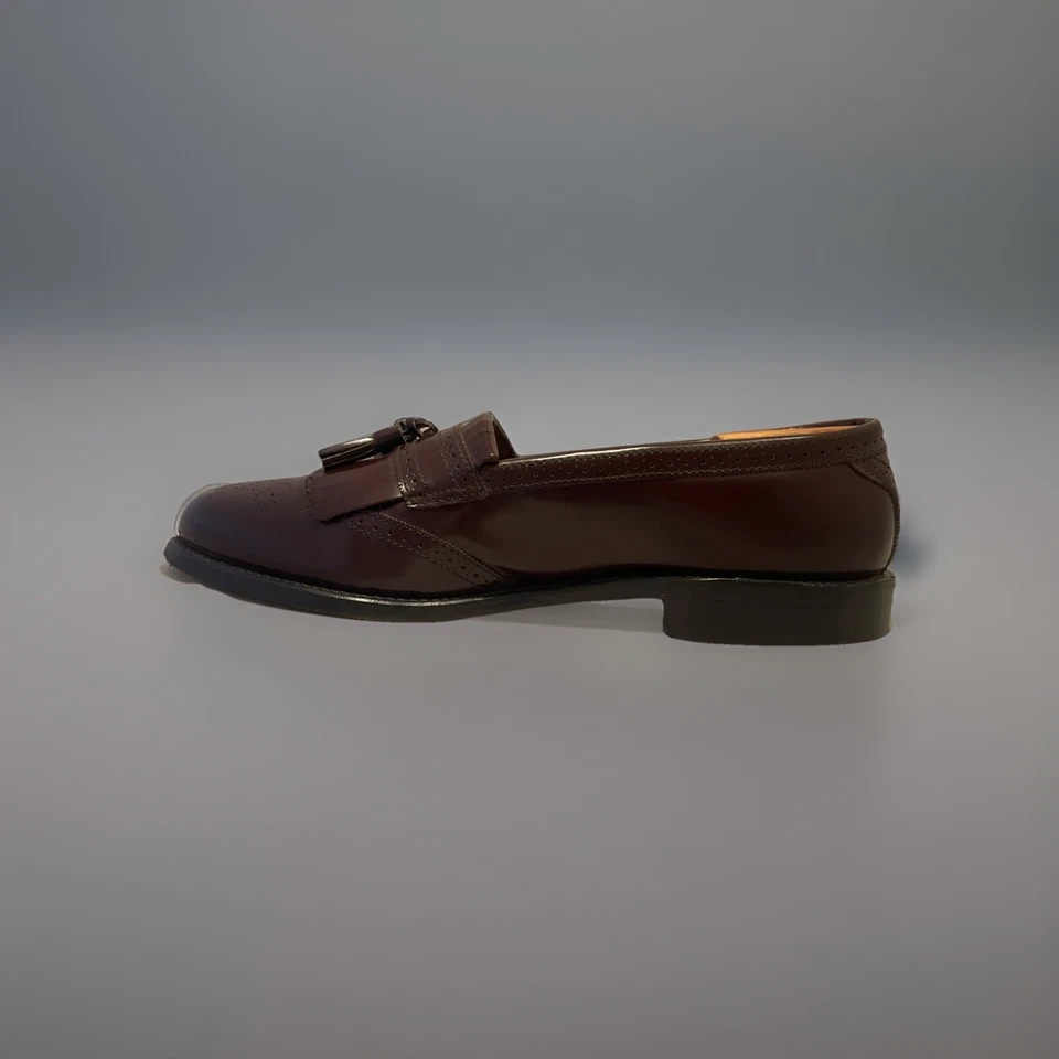 Zapatos de Vestir ALLEN EDMONDS Bridgeton Borgoña Kilt Borla Mocasines Talla 11D Foto 4 de 4