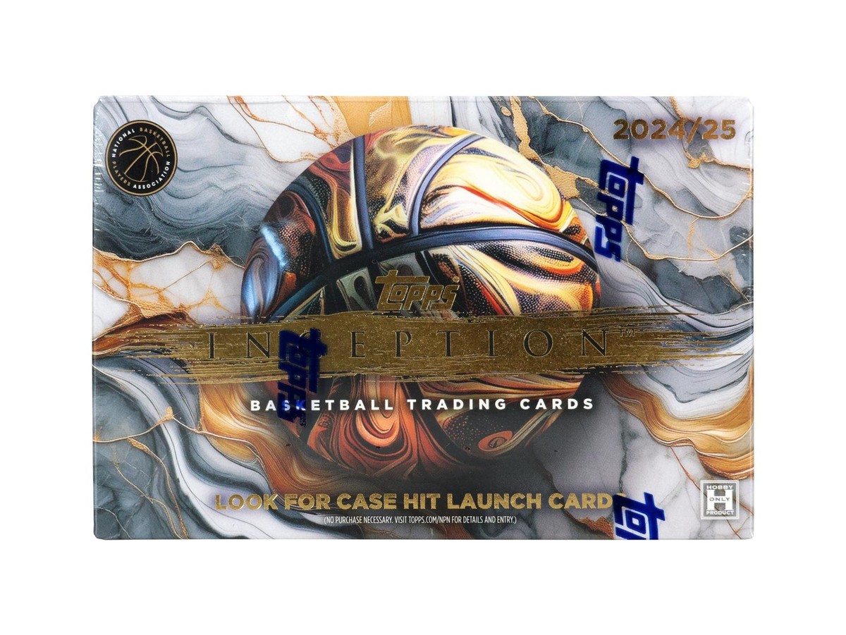 2024/25 TOPPS INCEPTION BASKETBALL HOBBY BOX | eBay