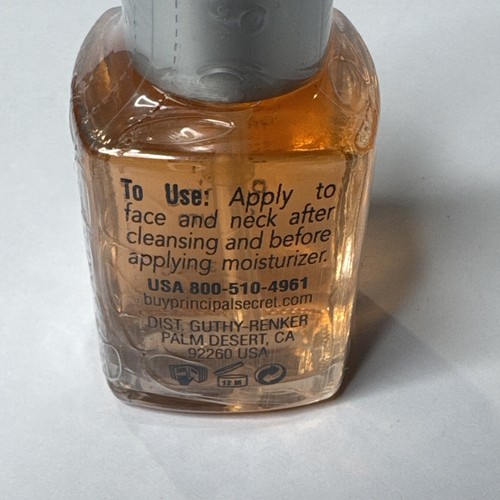 PRINCIPAL SECRET SKIN REFINING SERUM 1 Fl Oz. Sealed. No Box - Picture 3 of 4
