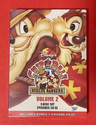 Chip n Dale Rescue Rangers Volume 2 DVD 2006 Sealed 3-Disc Set