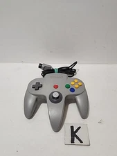 OEM N64 Nintendo 64 Wired Game Controller-Gray-NUS-005