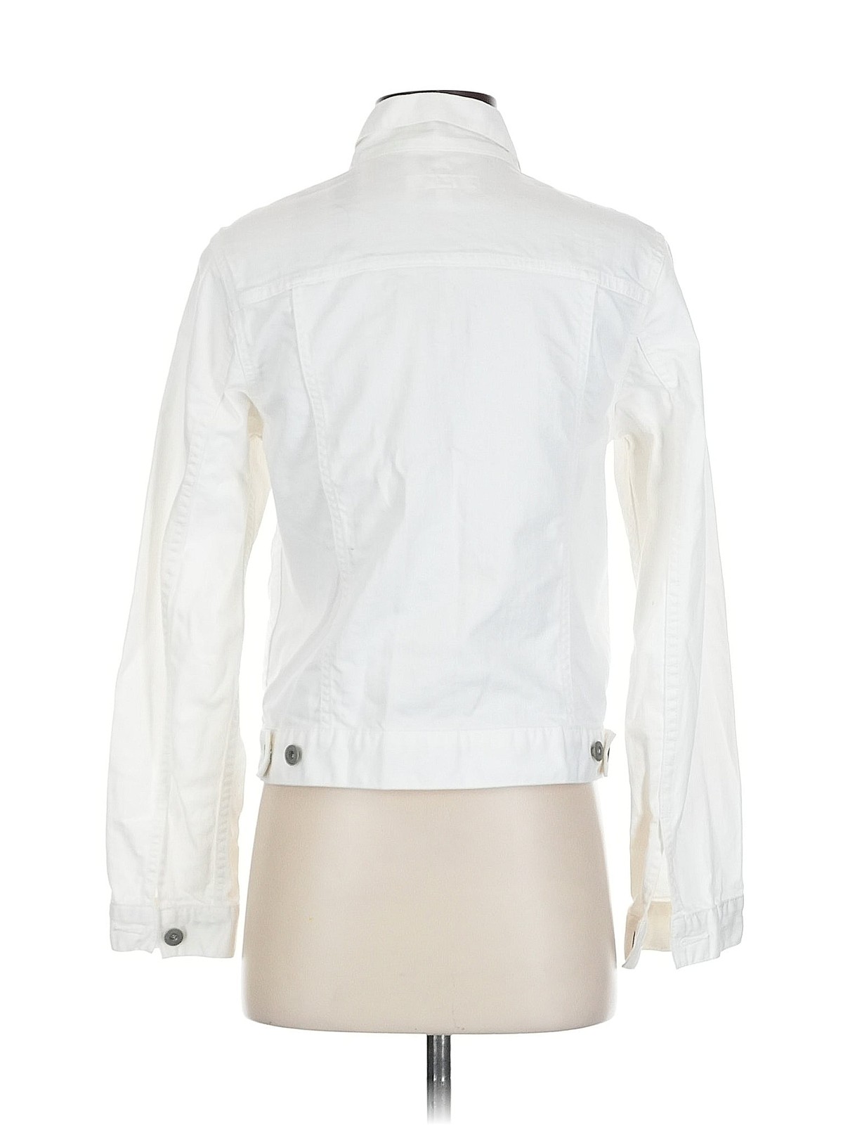 Uniqlo Women White Jacket S thumbnail 2