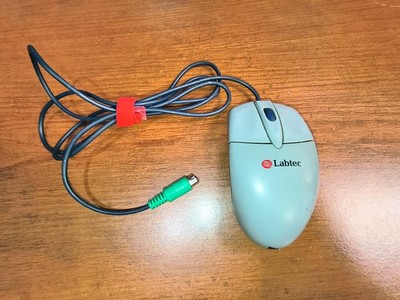 Labtec M-SBC76 PS/2 Wired Optical Mouse