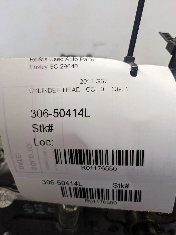 Driver Left Cylinder Head VQ37VHR Fits 09-20 370Z 1176550 - Image 2 of 4