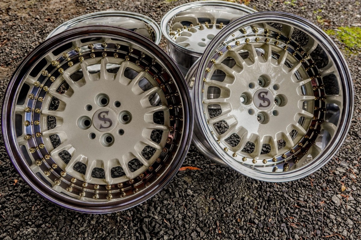 BMW Bottle cap E30 E21 2002 3 Piece Wheels 4x100 | 17