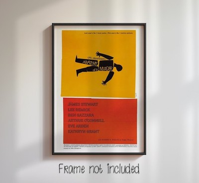 Anatomy Of A Murder - Hochwertiges Hochglanz Filmposter