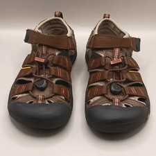 KEEN Newport H2 Youth Kids Size 2 Waterproof Sandals Brown/Black