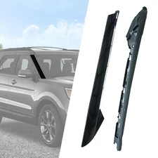 PartsFlow A-Pillar Windshield Molding Set for Ford Explorer Police Intercepto...