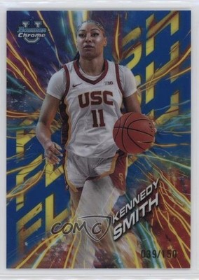 2024-25 Bowman U Chrome Flash Blue Refractor 39/150 Kennedy Smith #FL-25 14cm
