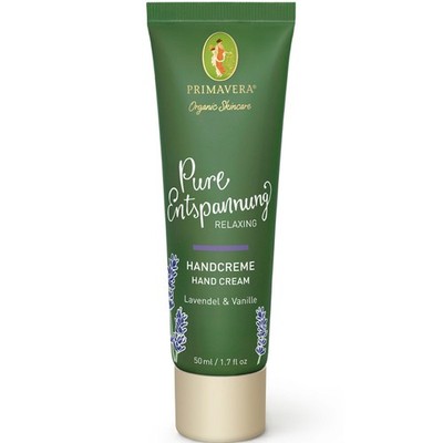 PRIMAVERA Pure Entspannung Handcreme   50 ml
