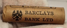 Great Britain 1979 1/2p Halfpenny Original Bank Roll 50x Halfpenny Barclays Bank