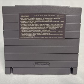 Super GameBoy (Super Nintendo Entertainment System, SNES) Tested & Works!