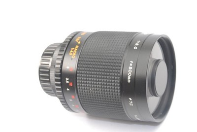 Centon MC 500mm f/8 Reflex Spiegelobjektiv, Top T Mount mit Pentax K Mount