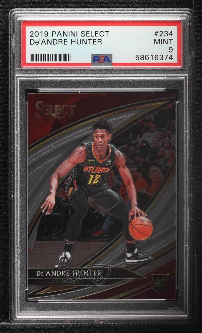 2019-20 Panini Select Courtside De'Andre Hunter #234 PSA 9 MINT Rookie RC 00v4