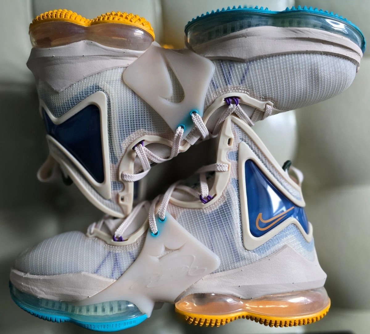 Size 8 - Nike LeBron 19 Minneapolis Lakers | eBay