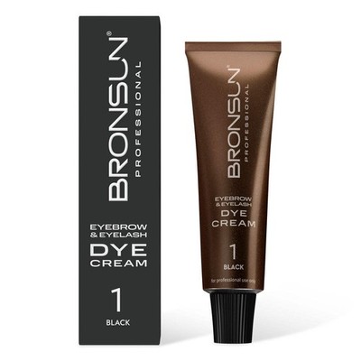 BRONSUN  Wimpern- und Augenbrauencremefarbe