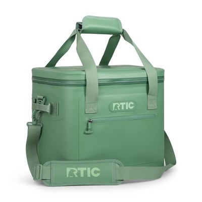 RTIC Outdoors 30qt Ultra-Tough Soft Sided Cooler - Sage Green: Vinyl Material,